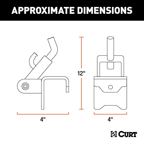 Curt Manufacturing 17208 Wd Hookup Brackets (New Design) 1Pr
