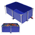 127 Gallon KOI Aquarium Tank Above Ground Fish Pond, Foldable Pool Canvas Fish Pond Reservoir, Portable Koi Breeding Pond Water Storage Tank
