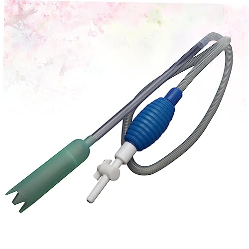 Abaodam 2M Manual Fish Tank Water Siphon Cleaner Easy to Use Aquarium Gravel Vacuum Tool for Efficient Water Changes and Maintenance