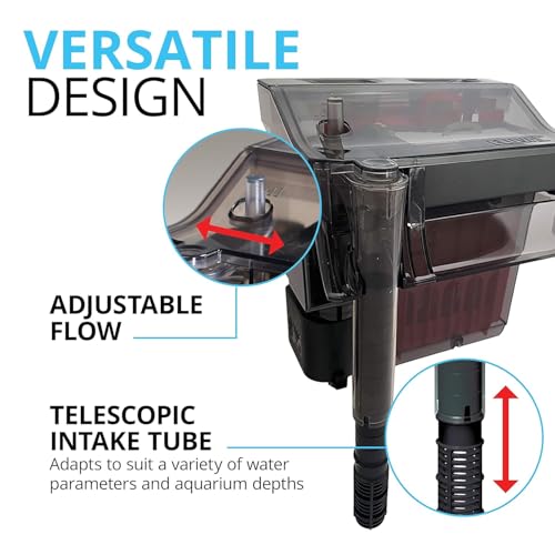 Fluval C3 Power Filter, Fish Tank Filter for Aquariums up to 50 Gal. - size: C3