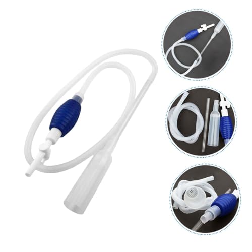 BESPORTBLE Fish Tank Aquarium Water Changer Manual Pump Gravel Siphon Cleaner Medium Size for Aquarium Maintenance and Fish Tank Cleaning