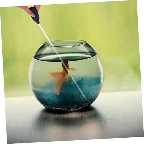 2pcs Manual Aquarium Water Changer Fish Tank Cleaner High Efficiency Siphon Tube for Gravel and Waste Removal Reusable Aquarium Cleaning Tool