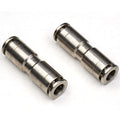 3/8 Union Straight Push to connect fittings Stainless Steel Pneumatic Push Connectors,CEKER 3/8" x 3/8" OD Tube Quick Connect Fittings Air Line Fittings for 3/8 inch Tube 2Pack - size: 3/8" OD, style: STRAIGHT