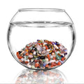 Pebbles Polished Gravel,Natural Polished Stones for Flower Bed Fish Tank Plants 3.5-Oz(Colorful) - color: Colorful