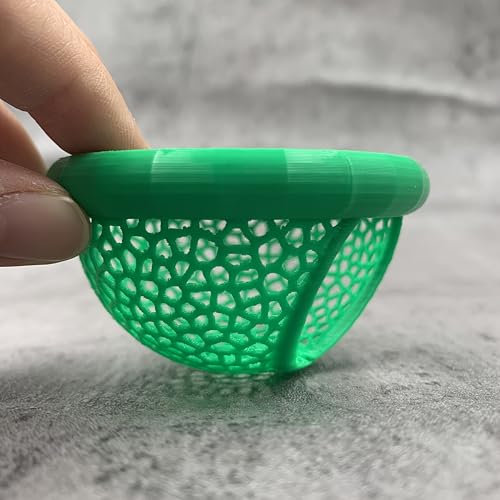 Floating Betta Hide & Shrimp Cave – 3D Printed Aquarium Hammock, Feeding Ring & Resting Spot for Betta Fish, Shrimp & Small Fish (Eco-Safe PLA) - color: Green