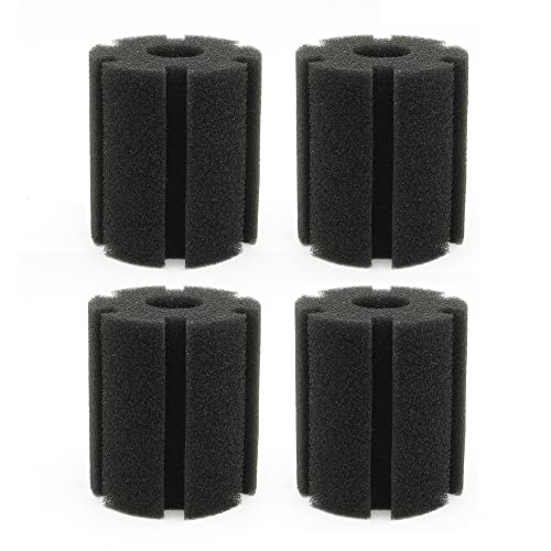 ALEGI Aquarium Sponge Filter Replacement, Fish Tank Foam Replacement,4 Packs - size: Sponge for Middle
