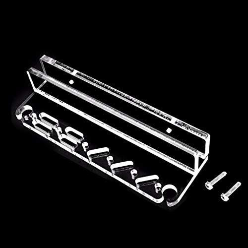 Aquarium Tool Holder Acrylic Water Plant Grass Maintenance Tools Rack Fish for Wall Mounted Tweezers Scissors Organ