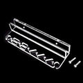Acrylic Fish Tank Aquascaping Tool - Aquarium Tank Mounted - Aquatic Plant Kits Management Holder Tweezers Scissors Storage Rack