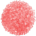 Glass Stones, 0.85LB/385g Pink Glass Rocks for Vase, Aquarium Pebbles for Fish Tank, Sea Glass Rocks for Vase Filler Craft - color: Pink