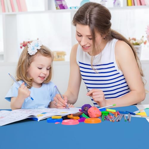 Silicone Mat Heat Resistant Mats for Countertop, Large Silicone Mats for Kitchen Counter Crafts Workbench Table, Size 48x24 inches Thick 2mm,Rolled Package,Light Blue - color: Light Blue, size: 48"L x 24"W