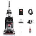 Hoover Powerscrub XL Pet Carpet Cleaner Machine, Upright Shampooer, FH68050, Black - style: PowerScrub XL