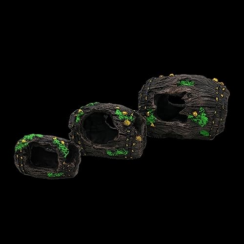 Aquariums BarrelHouse Underwater Decorations Fish Tanks Ornament Shelter Cave Hideaway House for Freshwater Saltwater