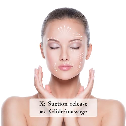BBTO 4 Pieces Glass Cupping Set Glass Silicone Cupping Cups Massage Vacuum Suction Cupping Cups for Body Face Leg Arm Back Shoulder Muscle and Joint Pain (Pink) - color: Pink