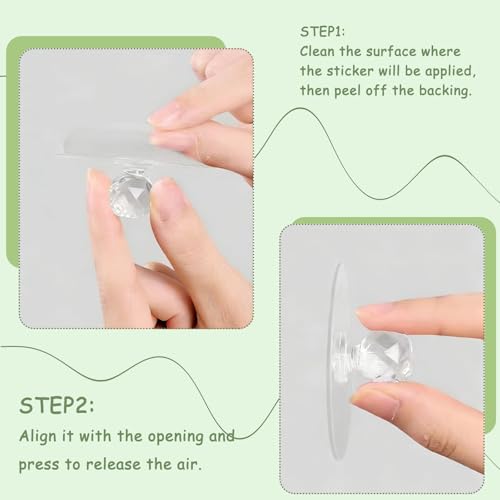 20 PCS Aquarium Lid Handle, Acrylic Fish Tank Cover Handles, Aquarium Tank Lid Replacement Handle for Aquarium Fish Cover