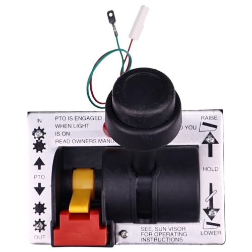 AIVWUMOT AV-295 Air Shift Control Valves with PTO Switch Brighter Light Push to Connect Fittings Dump Truck Valve Tipper Hydraulic System AV295 328388-79X 329358X K90 Series