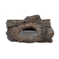 Aquarium Decoration Cave Resin Hollow Tree Trunk Log Terrarium Ornament Fish Tank Hideout for Betta Cichlid Shrimp Small Reptile Gecko