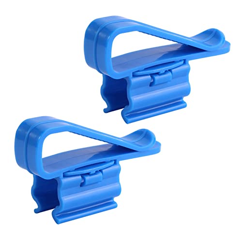 Water Pipe Tube Clamp Set, 2Pcs Adjustable Hose Holder Clip Multifunctional Water Pipe Fixing Clip Adjustable Aquarium Filtration Bucket Fish Mounting Clip