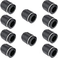 10PCS 1/4 Inch Tube OD Pneumatic Cap Plug Fitting, PPF-1/4 Plastic Push-in Connect Fitting - size: 1/4 OD