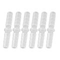 Plastic 5/16” hose ID Barb pipe connectors Joint Splicer Mender Adapter Union Boat Water Air Aquarium O2 Fuel (pack of 6) - size: 5/16 Inch, style: 6