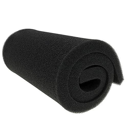 AFA Aquarium Filter Media Sponge Pad, Fish Tank Bio Open Cell Coarse Foam Block Foam Pre Filter Sponge Material (12" x 36" x 1" 35ppi)