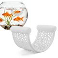 Aquarium Floating Hammock for Fighting Fish, Shrimp & Nano Fish - Minimalist Resting Platform, LowFlow Tank Decoration, Easy to Clean Aquatic Tank Perch for Small Fishes