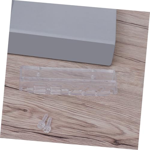 VANZACK Acrylic Aquatic Plant Tool Storage Rack for Aquarium Maintenance Compact Design with High Transparency Holds Scissors Tweezers Scrapers and Spatulas