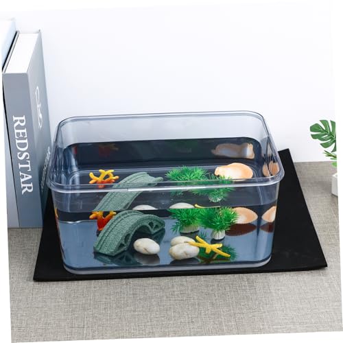 Gadpiparty Aquarium Leveling Mat Thicken Fish Tank Bottom Pad Shock-Absorbing Wear-Resistant Design for Non- Stability Thick Mat for Fish Tanks