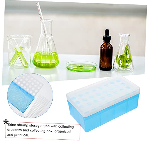 BESTonZON 32pcs Brine Shrimp Hatching Tubes Collecting Droppers Efficient Storage for Newly Hatched Shrimp for Aquariums and Fish Breeding Practical and Easy to Use