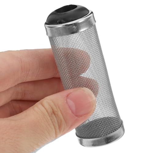 Totority Stainless Steel Aquarium Intake Strainer Fish Tank Pre-Filters Cover Protective Mesh Guard for Shrimp Tanks Water Filtration System Versatile Application