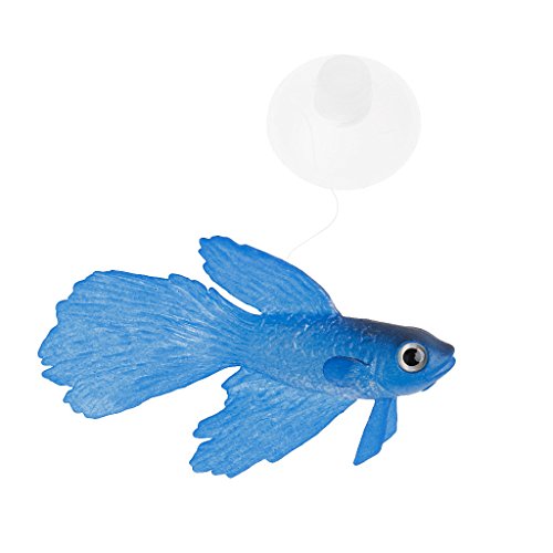 Artificial Aquarium Fish Decorations Silicone Betta Moving Floating Realistic Small Fish Fake Fish for Ornaments