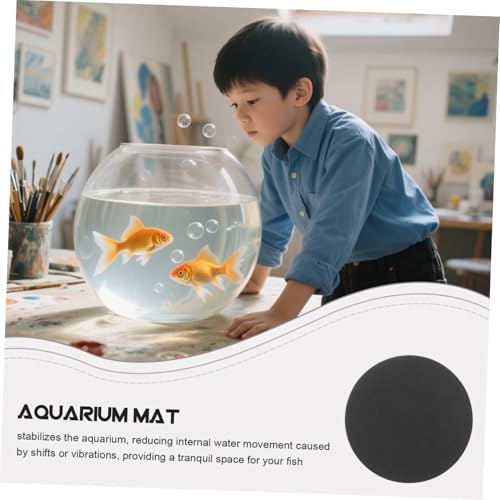 SUPVOX Aquarium Bottom Cushion Mat Non-Slip Pad for Fish Tanks and Terrariums Shock Absorbing Base for Furniture Protection and Stability - size: 15.00X15.00X1.00CM