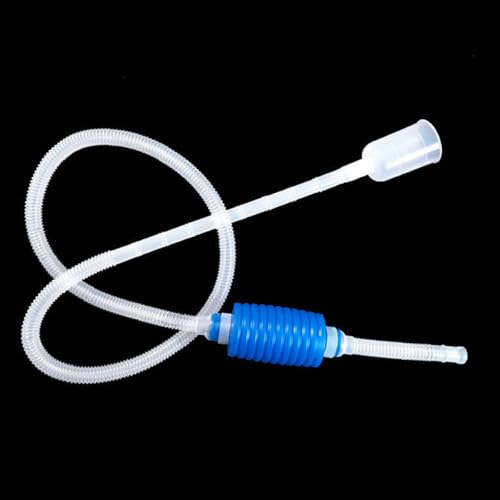 Aquarium Siphon Gravel Cleaner, Fish Tank Water Changer with Hose, Manual Cleaning Pump for Water Changing and Waste Removal