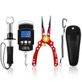 XBLACK Fishing Tool Kit Fishing Pliers Fish Gripper Fishing Scale Fish Grip Tools Set Saltwater Resistant Fishing Gear - color: Advanced Set - C