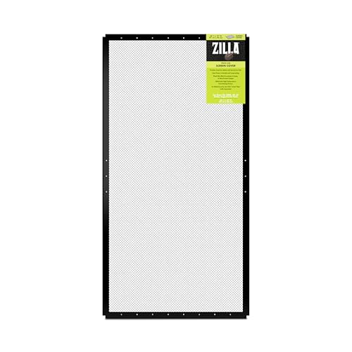 Zilla Fresh Air Screen Cover, Secure and Durable Metal Mesh Cover for Reptile Terrariums, 36 x 18 inches - size: 36" x 18"