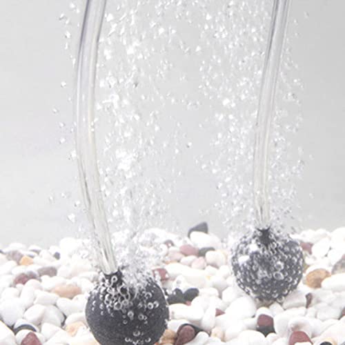Air Stone Cylinder Bubble Diffuser Airstones for Aquarium 0.8/0.9inch Diffuser Release Tool for Nano Air Pumps Small Buckets and Fish Tanks - size: 5P