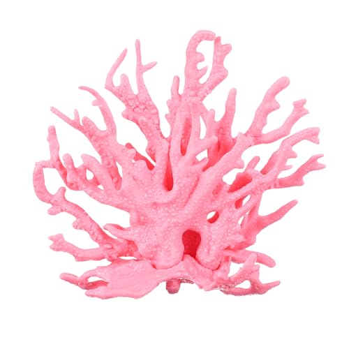 Aquarium Coral Decoration, Fish Tank Decorations Fish Tank Coral Ornaments, 4.9x2x4.3 Inch, (Pink, 1 Pcs), Intended for Aquarium Landscaping Decor - color: Pink, size: 4.9x2x4.3 Inch