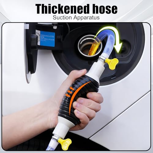 2Sets Multifunction Liquid Sucker Pump, Manual Fuel Transfer Pump Gasoline Siphone Hose, Portable Siphon Pump For Gasoline Diesel Water Fish Tank