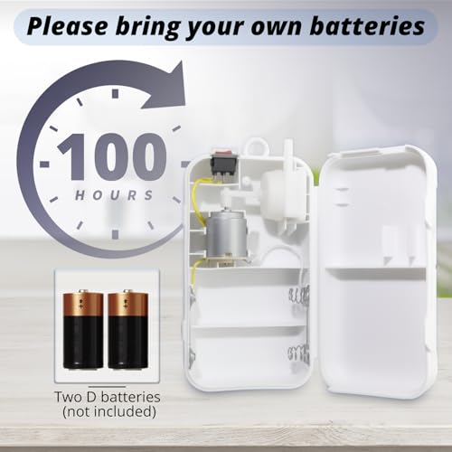 Battery Powered Fish Aerator, Aerator for Fishing Bucket 6 Gallons, Portable Fish Bubbler, Suitable for Fish Tank, Fish Bucket in Outdoor Fishing - style: 2 Air Stones and 2 Hoses