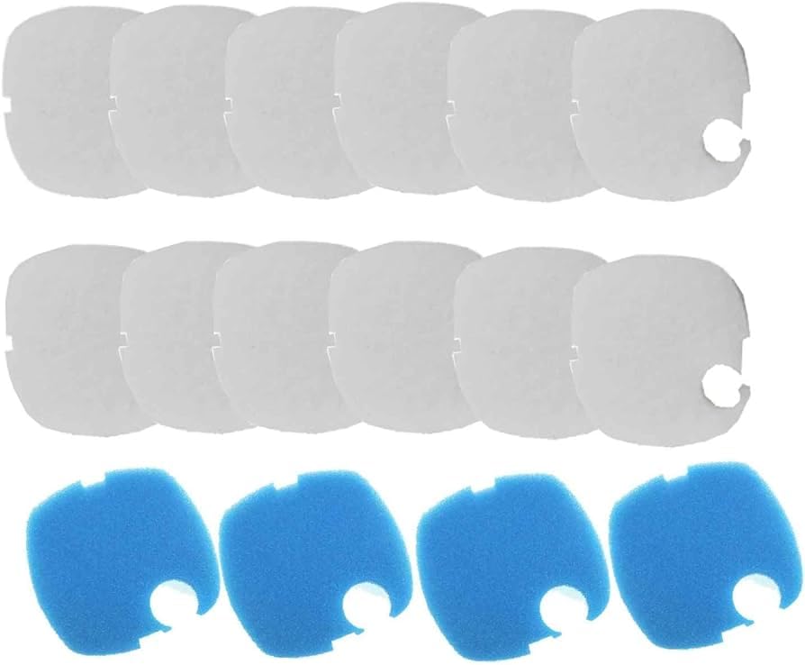 SUNSUN 16PCS Aquarium Replacement Filter Pads GRECH HW-304B HW404B HW704B HW3000