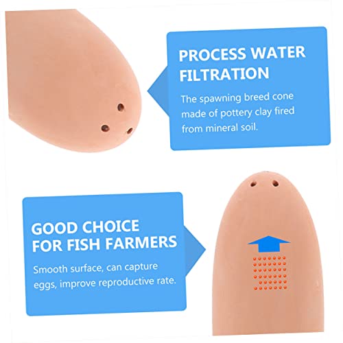 IMIKEYA Spawning Barrel Fish Breeding Bucket Aquarium Decor with Spawning Mops for Angelfish and Aquatic Pets Breeding Tank Supplies
