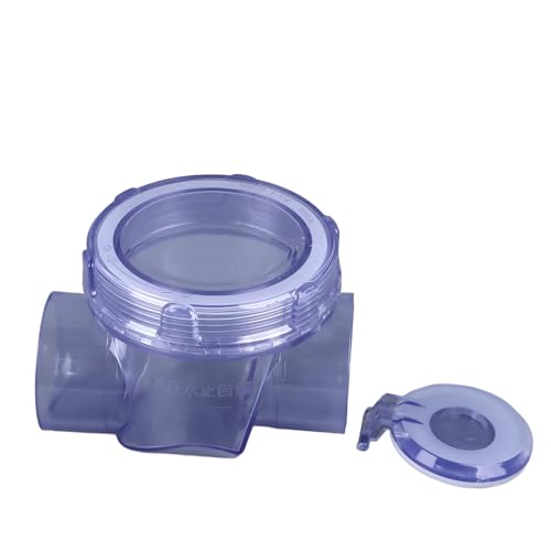 Inline One Way Non Return Valve, 5cm / 2 PVC Inline Check Valve Backwater Non Return Valve for Toilet
