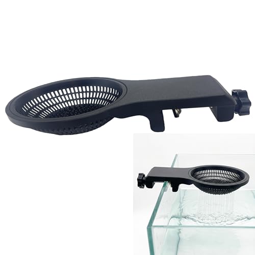 Aquarium Water Change Diffuser for Undisturbed Substrate, Plant Protection Water Refill Tool, Adjustable Mount for Rimless and Rimmed Tanks, Gentle Flow for Shrimp and Fry