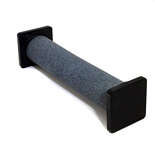 6 inch Aquarium Air Stone Cylinder Bubbler with Plastic Shield for Hydroponic, Fish Tank