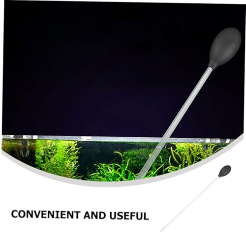Aquarium Fish Tank Siphon Vacuum Cleaner Gravel Manual Water Changer with 30m Hose for Fish Tank Cleaning