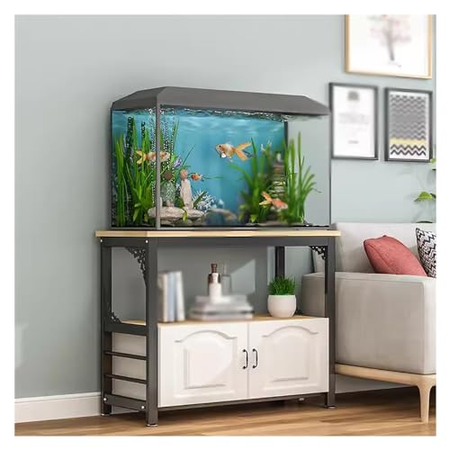 10 20 30 Gallon Fish Tank Stand Holder Modern Aquarium Stands Breeder Tank Stand Rack Reptile Tank Stand Holder（#1-50x30x70cm） - color: #1, size: (LxWxH)50x30x70cm