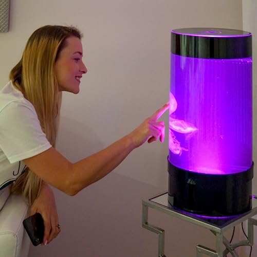 Jellyfish Art Jelly Cylinder 5 (Aquarium only kit) - Beginner Aquarium for Live Jellyfish (Black)