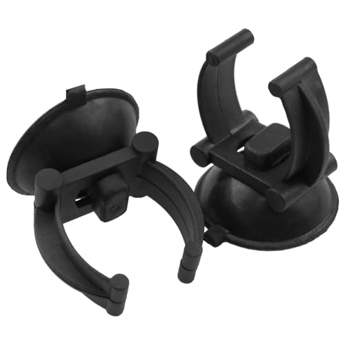 Aquarium Suction Cup Heater Suction Cup with Clamp for 25mm Inner Diameter Aquarium Heater Pipe Hose Plant Fish Tank 12PCS
