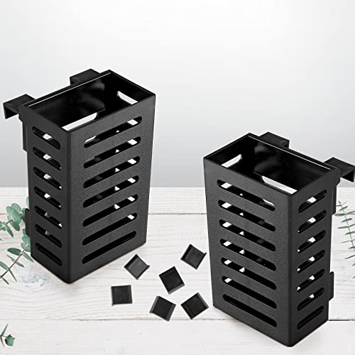 Dandat 8 Pcs Aquarium Plant Holder Hanging Aquarium Planter Cup with Different Size of Holder Aquatic Plant Pot Aquascape Decorations Accessories for Fish Tank