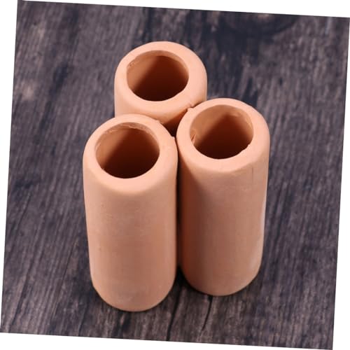 Happyyami Aquatic Plants Moss Tube Cultivating Container Ceramic Mineral Holder for Fish Tank Decoration and Aquatic Plant Growth