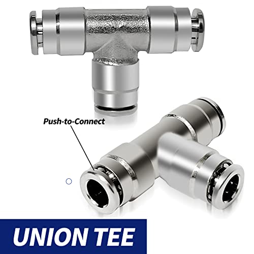 Air Line Kit for Air Spring Bag Suspension Fitting, 20 Feet of Tubing Airbag Line with 1/4 NPT DOT Air Fittings, Elbow Fitting Fit for Air Shock Line Air Suspension in Truck Trailer